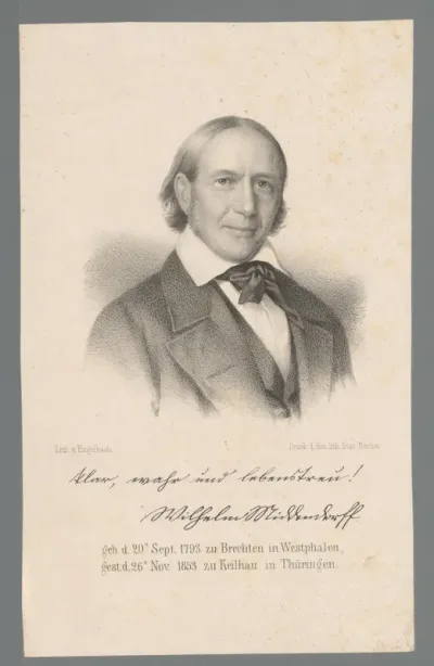 Portret van Wilhelm Middendorff