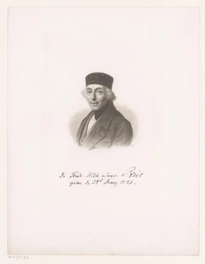 Portret van Wilhelm Pfeil