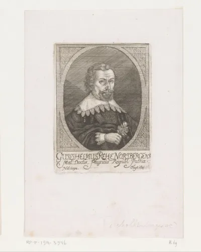 Portret van Wilhelm Rehe