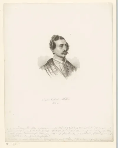 Portret van Wilhelm Robert Heller