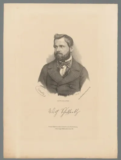 Portret van Wilhelm Schaffrath