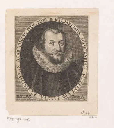 Portret van Wilhelm Schickard