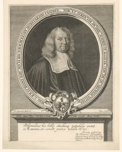 Portret van Wilhelm Schmid