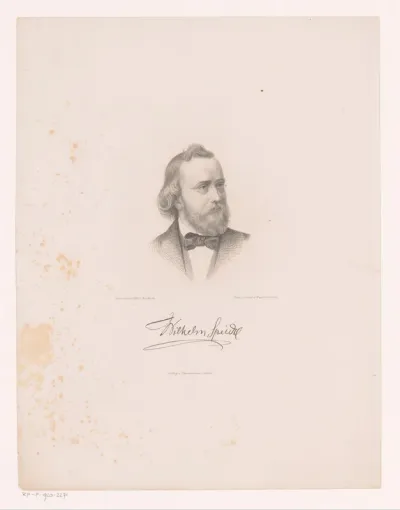 Portret van Wilhelm Speidel