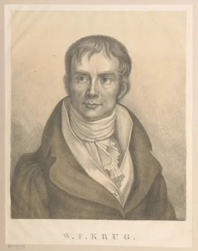 Portret van Wilhelm Traugott Krug