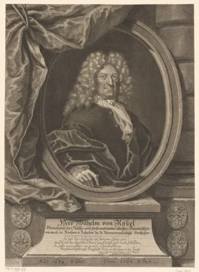Portret van Wilhelm von Ryssel