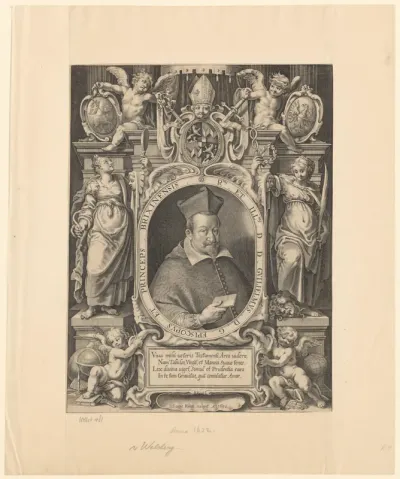 Portret van Wilhelm von Welsperg, bisschop van Brixen