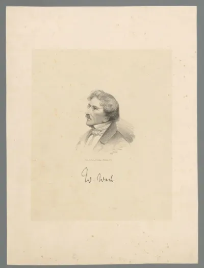 Portret van Wilhelm Wach