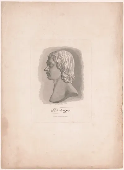 Portret van Wilhelm Waiblinger