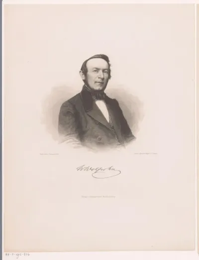 Portret van Wilhelm Wolfsohn