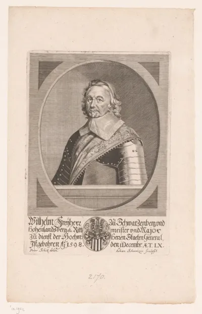 Portret van Wilhelm zu Schwarzenberg