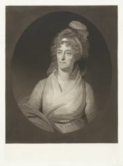 Portret van Wilhelmina van Pruisen