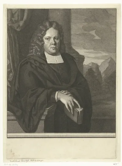 Portret van Wilhelmus Eversdijk