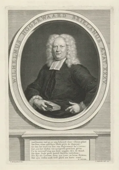 Portret van Wilhelmus Hogerwaard