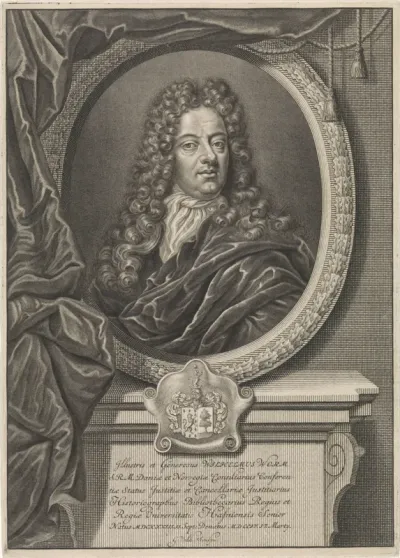 Portret van Wilhelmus Worm
