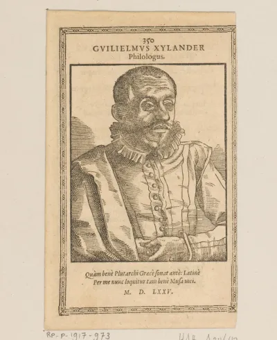 Portret van Wilhelmus Xylander
