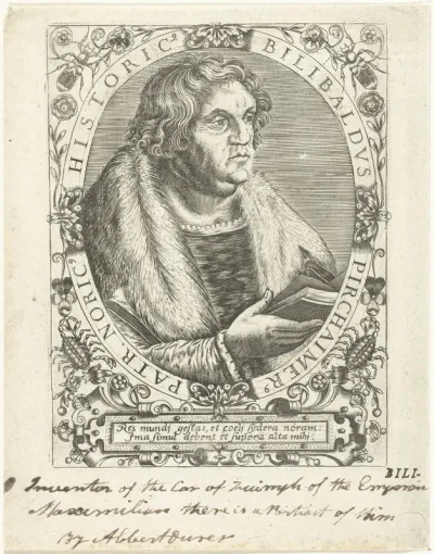 Portret van Wilibald Pirckheimer