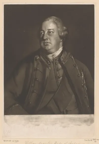 Portret van Willem Augustus van Cumberland