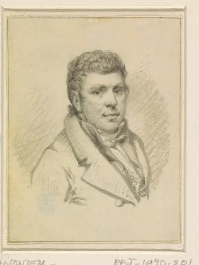 Portret van Willem Bartel van der Kooi