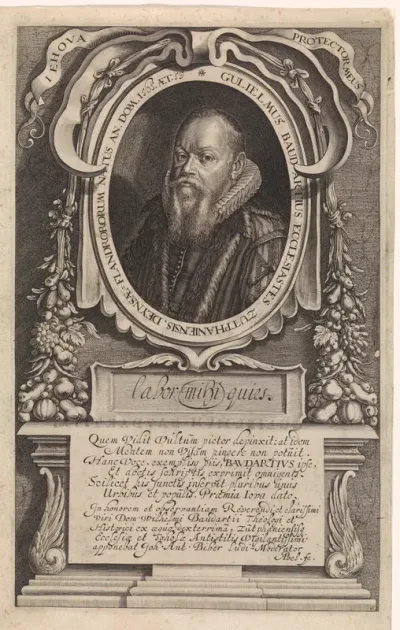 Portret van Willem Baudartius
