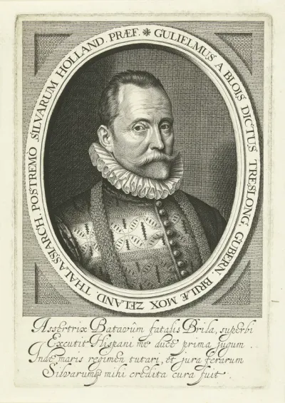 Portret van Willem Bloys van Treslong