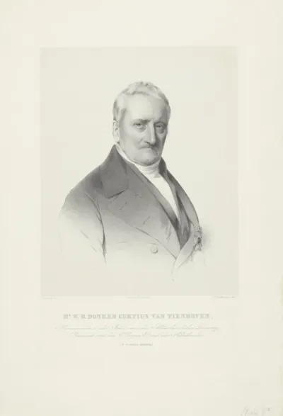 Portret van Willem Boudewijn Donker Curtius van Tienhoven