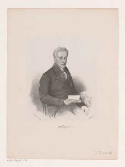 Portret van Willem Broes