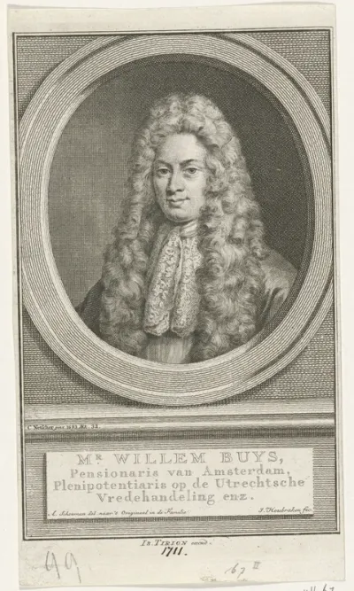 Portret van Willem Buys