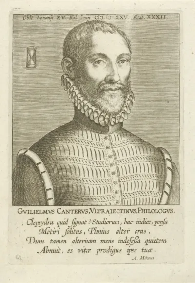 Portret van Willem Canter