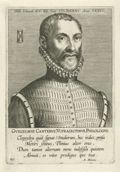 Portret van Willem Canter