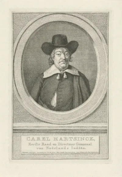 Portret van Willem Carel Hartsinck