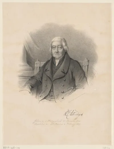 Portret van Willem Cornelis Ackersdijck