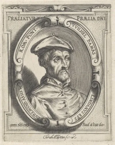 Portret van Willem Damaszoon van der Lindt