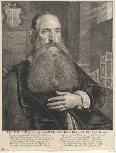 Portret van Willem de Rijck