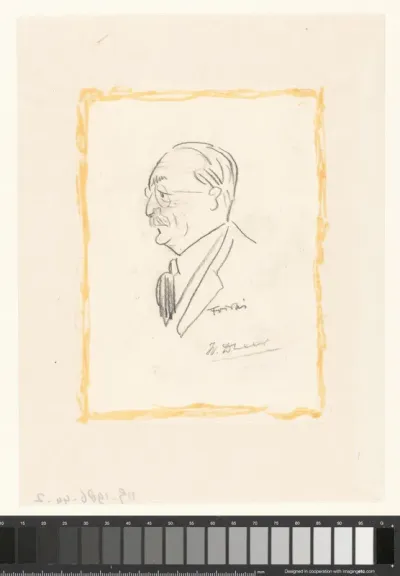 Portret van Willem Drees