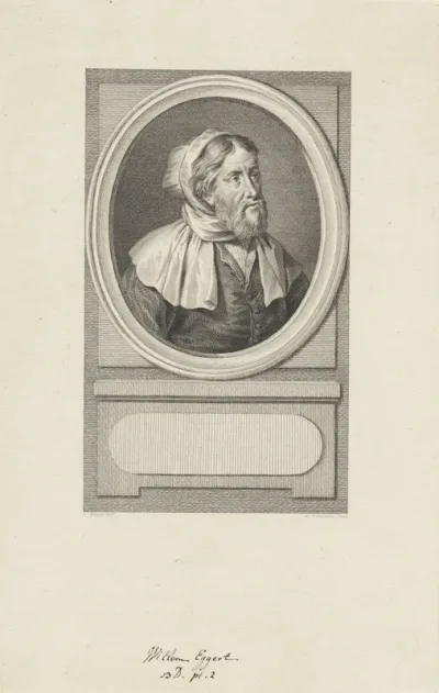 Portret van Willem Eggert