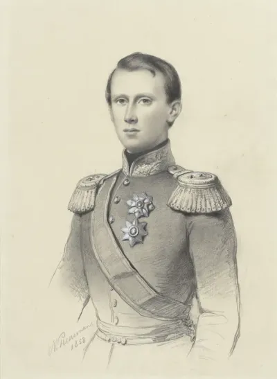 Portret van Willem, erfprins der Nederlanden