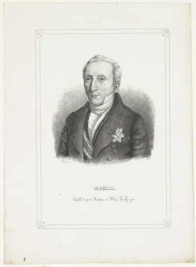 Portret van Willem Frederik Roëll
