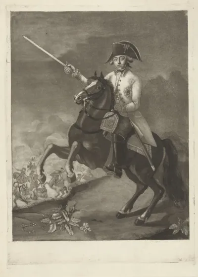 Portret van Willem George Frederik, prins van Oranje-Nassau
