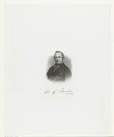 Portret van Willem Gerard Brill