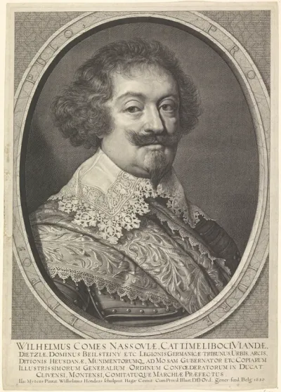 Portret van Willem, graaf van Nassau-Siegen