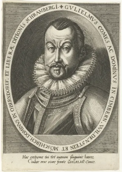 Portret van Willem graaf van Zimmern