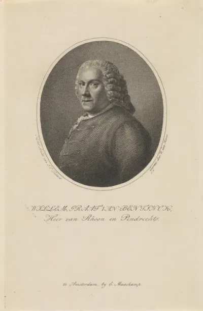 Portret van Willem Gustaaf Frederik Bentinck van Rhoon