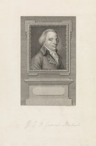 Portret van Willem Gustaef Frederik Bentinck