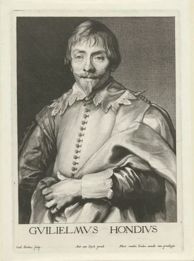 Portret van Willem Hondius