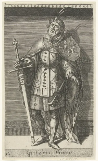 Portret van Willem I, graaf van Holland