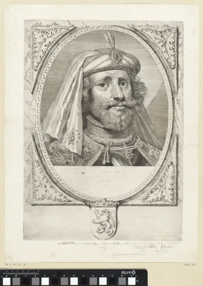Portret van Willem I, graaf van Holland