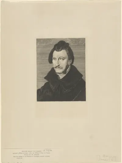 Portret van Willem I, graaf van Nassau-Dillenburg