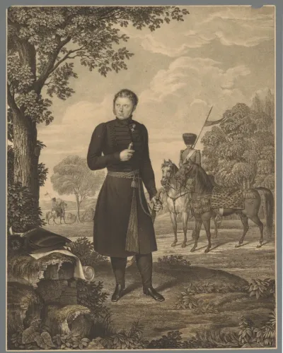 Portret van Willem I, koning van Württemberg