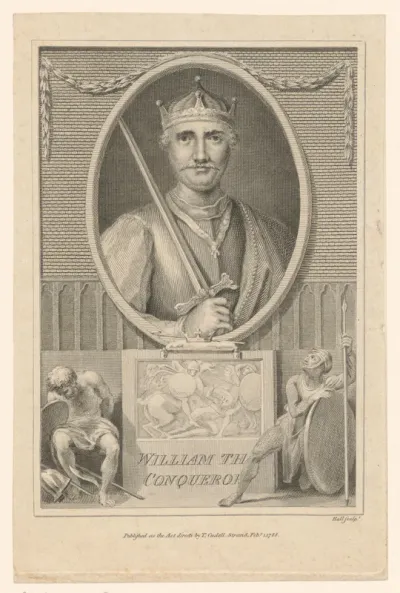 Portret van Willem I van Engeland